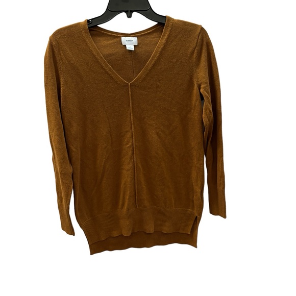 Old‎ Navy Women’s Brown V-Neck Sweater size Small - Picture 1 of 9